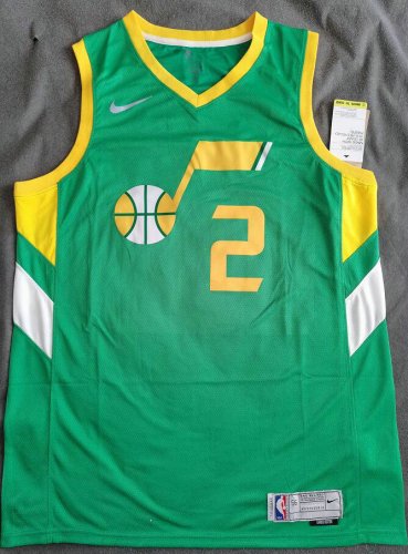 NBA 2 Ingles Jazz 20-21 earned Maillot green